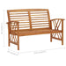 Tuinbank 119 Cm Massief Acaciahout Bruin