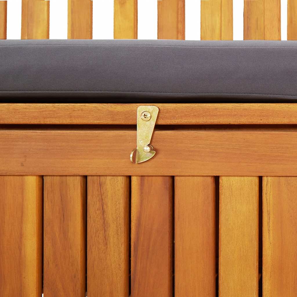Tuinopbergbank 120 cm massief acaciahout