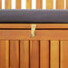 Tuinopbergbank 120 cm massief acaciahout
