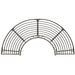 Boombank halfrond 160 cm staal