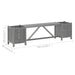 Tuinbank Met 2 Plantenbakken 150 Cm Massief Acaciahout Grijs 150 x 30 x 40 cm