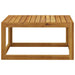Salontafel 68X68X29 Cm Massief Acaciahout 1 Crème