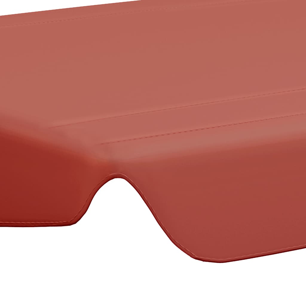 Vervangingsluifel voor schommelbank 150/130x105/70cm terracotta