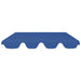 Vervangingsluifel voor schommelbank 150/130x105/70 cm blauw