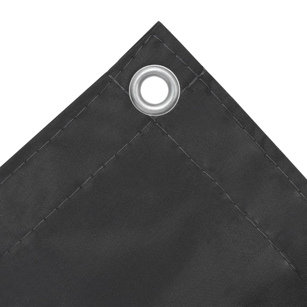 Balkonscherm 90X300 Cm Oxford Stof Antraciet 90 x 300 cm