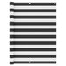Balkonscherm 120X300 Cm Oxford Stof Antraciet En Wit 120 x 300 cm