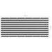 Balkonscherm 120X300 Cm Oxford Stof Antraciet En Wit 120 x 300 cm