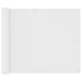 Balkonscherm 75X300 Cm Oxford Stof Wit 75 x 300 cm