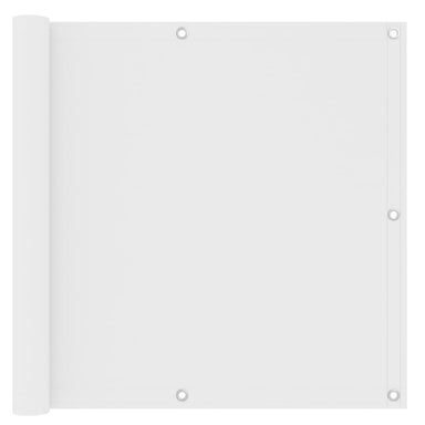 Balkonscherm 90X300 Cm Oxford Stof Wit 90 x 300 cm