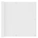 Balkonscherm 90X300 Cm Oxford Stof Wit 90 x 300 cm