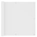 Balkonscherm 90X500 Cm Oxford Stof Wit 90 x 500 cm