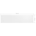Balkonscherm 120X500 Cm Oxford Stof Wit 120 x 500 cm