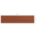 Balkonscherm 90X400 Cm Oxford Stof Oranje En Bruin 90 x 400 cm