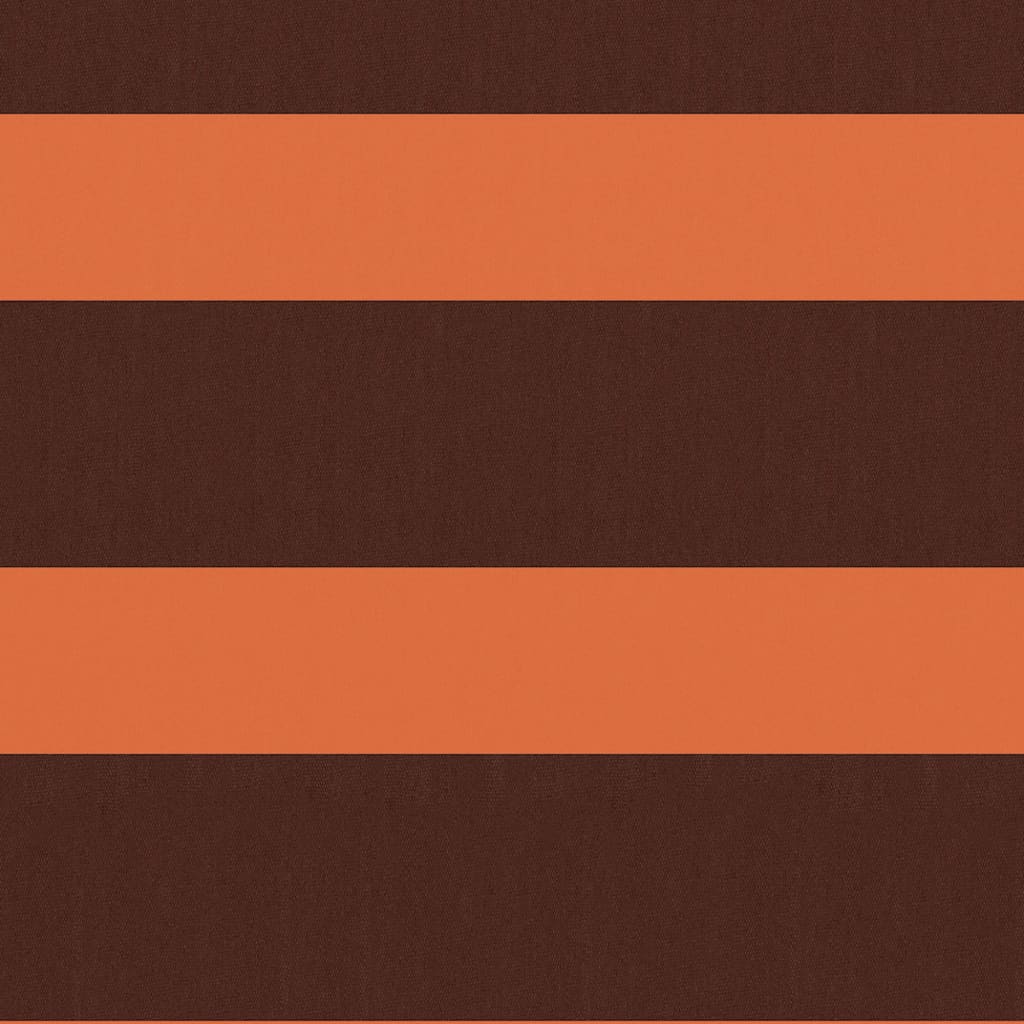 Balkonscherm 120X300 Cm Oxford Stof Oranje En Bruin 120 x 300 cm