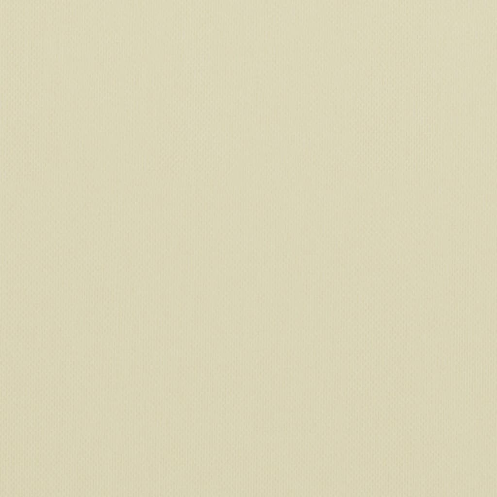 Balkonscherm 120X600 Cm Oxford Stof Crème 120 x 600 cm