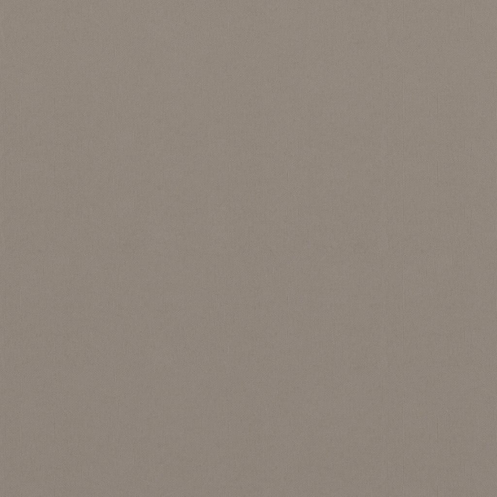 Balkonscherm 75x300 cm oxford stof taupe