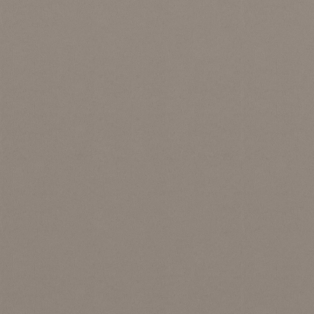 Balkonscherm 120x500 cm oxford stof taupe
