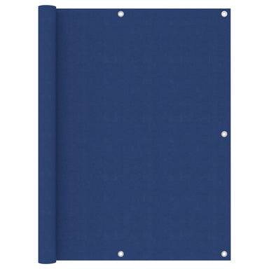 Balkonscherm 120X400 Cm Oxford Stof Blauw 120 x 400 cm