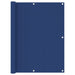 Balkonscherm 120X400 Cm Oxford Stof Blauw 120 x 400 cm