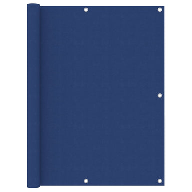 Balkonscherm 120X500 Cm Oxford Stof Blauw 120 x 500 cm