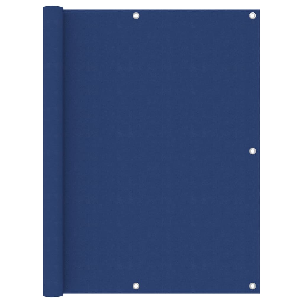 Balkonscherm 120X600 Cm Oxford Stof Blauw 120 x 600 cm