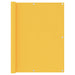 Balkonscherm 120X300 Cm Oxford Stof Geel 120 x 300 cm
