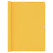 Balkonscherm 120X500 Cm Oxford Stof Geel 120 x 500 cm