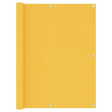 Balkonscherm 120X600 Cm Oxford Stof Geel 120 x 600 cm