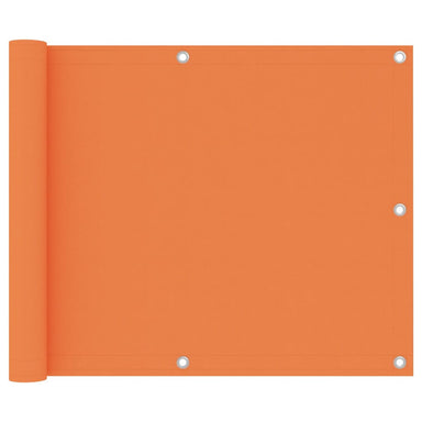 Balkonscherm 75X500 Cm Oxford Stof Oranje 75 x 500 cm orange