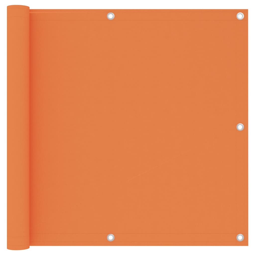 Balkonscherm 90X300 Cm Oxford Stof Oranje 90 x 300 cm orange