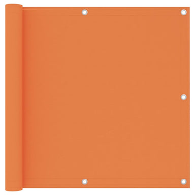 Balkonscherm 90X300 Cm Oxford Stof Oranje 90 x 300 cm orange