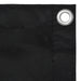 Balkonscherm 120X600 Cm Oxford Stof Zwart 120 x 600 cm