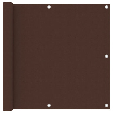 Balkonscherm 90X300 Cm Oxford Stof Bruin 90 x 300 cm