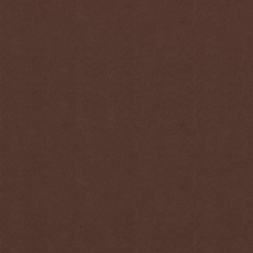 Balkonscherm 90x600 cm oxford stof bruin