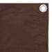Balkonscherm 120X300 Cm Oxford Stof Bruin 120 x 300 cm