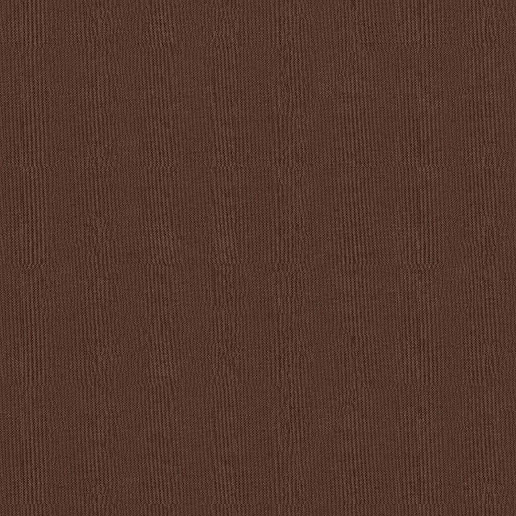 Balkonscherm 120X600 Cm Oxford Stof Bruin 120 x 600 cm