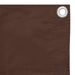 Balkonscherm 120X600 Cm Oxford Stof Bruin 120 x 600 cm