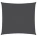 Zonnescherm vierkant 2,5x2,5 m oxford stof antracietkleurig