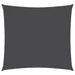 Zonnescherm vierkant 4x4 m oxford stof antracietkleurig