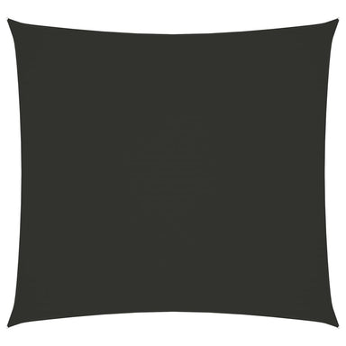 Zonnescherm Vierkant 5X5 M Oxford Stof Antracietkleurig 5 x 5 m