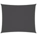 Zonnescherm rechthoekig 2x3 m oxford stof antracietkleurig