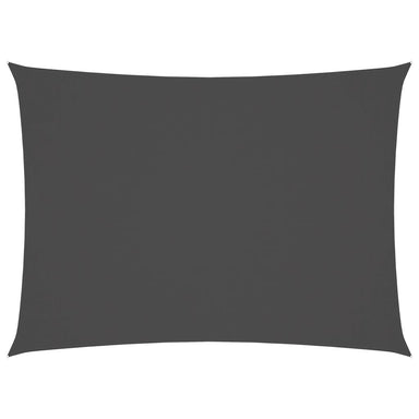 Zonnescherm rechthoekig 2x3,5 m oxford stof antracietkleurig