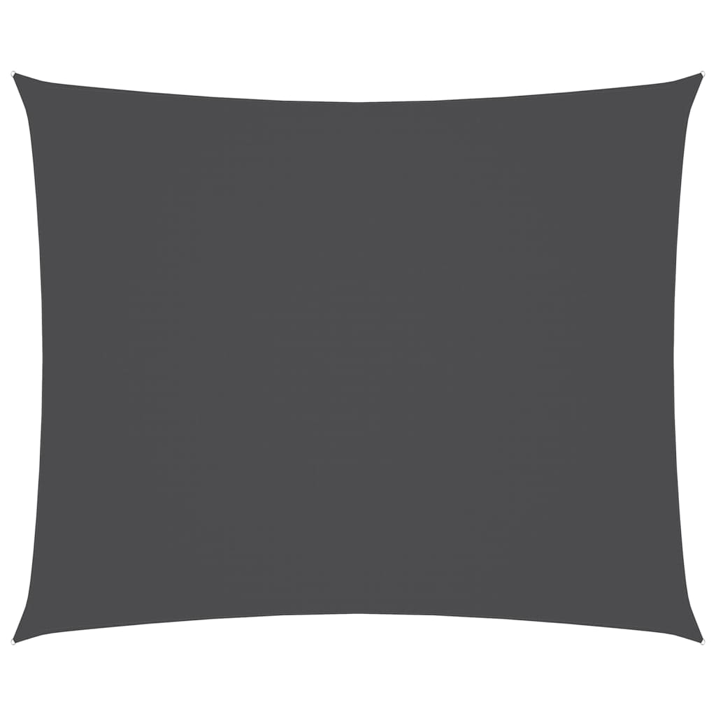 Zonnescherm rechthoekig 2,5x3,5 m oxford stof antracietkleurig