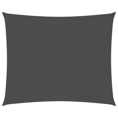 Zonnescherm rechthoekig 2,5x3,5 m oxford stof antracietkleurig