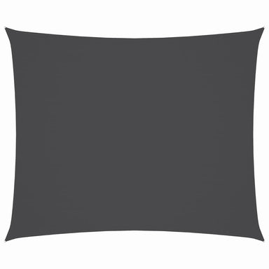 Zonnescherm Rechthoekig Oxford Stof Kleurig Antraciet 3 x 4 m