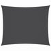 Zonnescherm Rechthoekig Oxford Stof Kleurig Antraciet 3 x 4 m