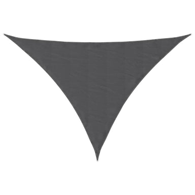 Zonnescherm driehoekig 3x4x5 m oxford stof antracietkleurig