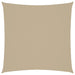 Zonnescherm vierkant 3x3 m oxford stof beige