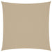 Zonnescherm vierkant 4x4 m oxford stof beige