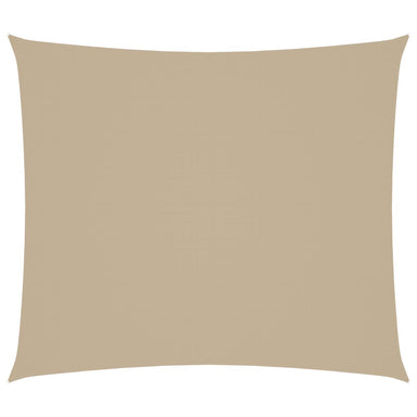 Zonnescherm rechthoekig 2,5x3 m oxford stof beige